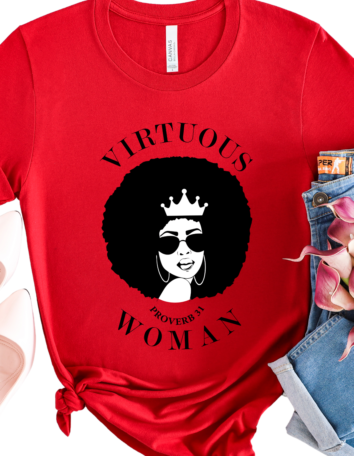 Virtuous woman T-shirt collection