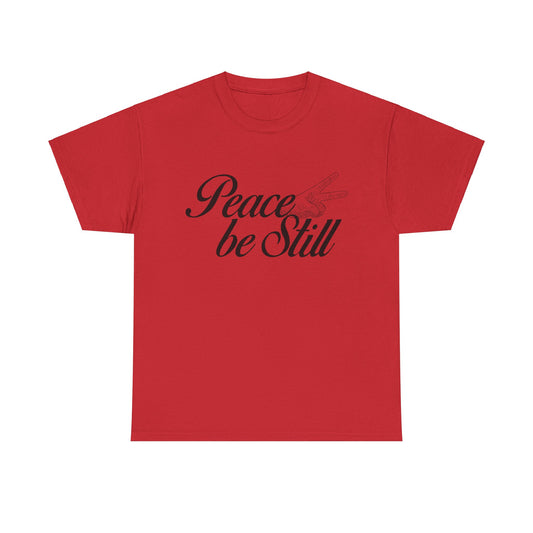 Peace Be Still Unisex Heavy Cotton Tee