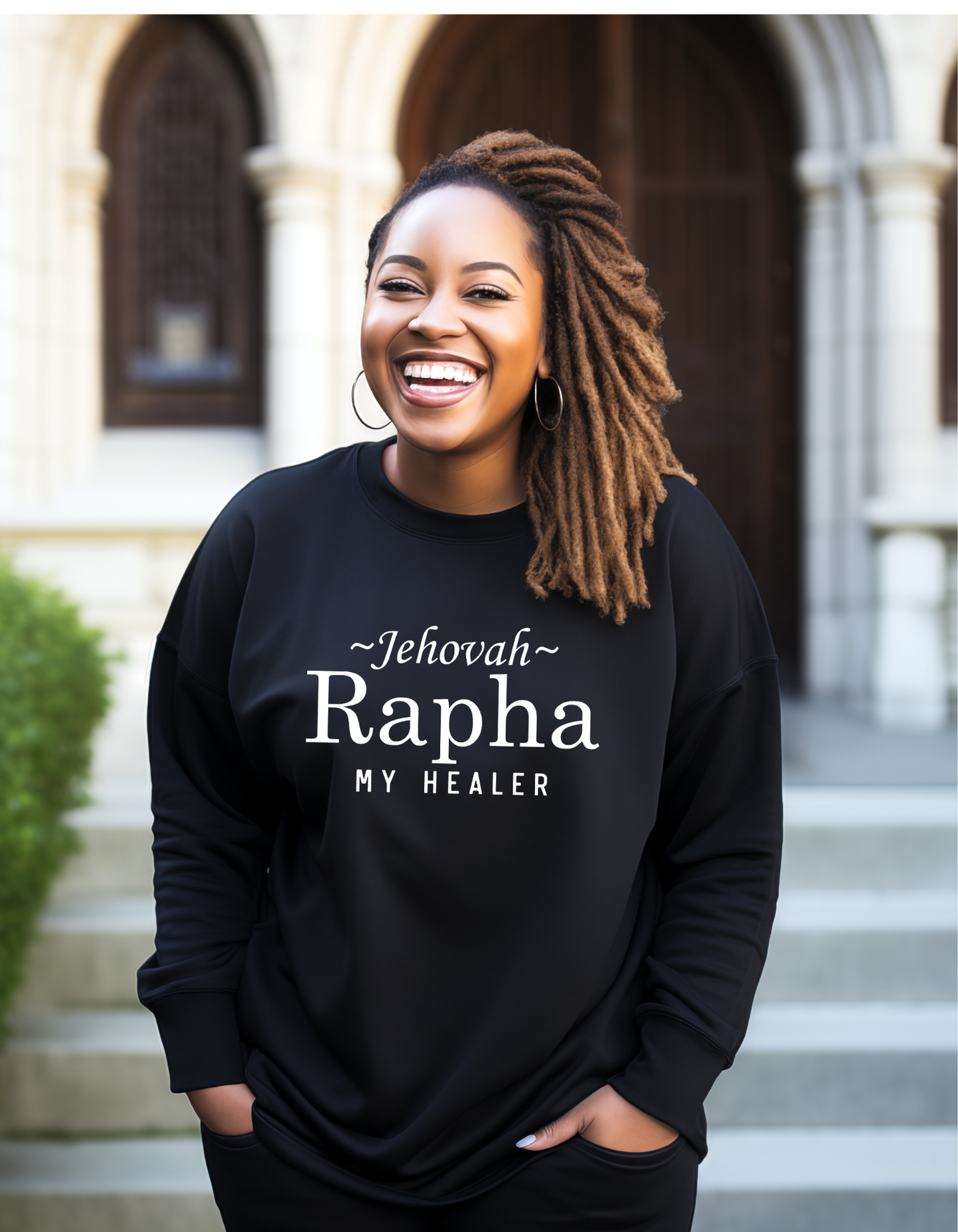 Jehovah Rapha my healer sweatshirt