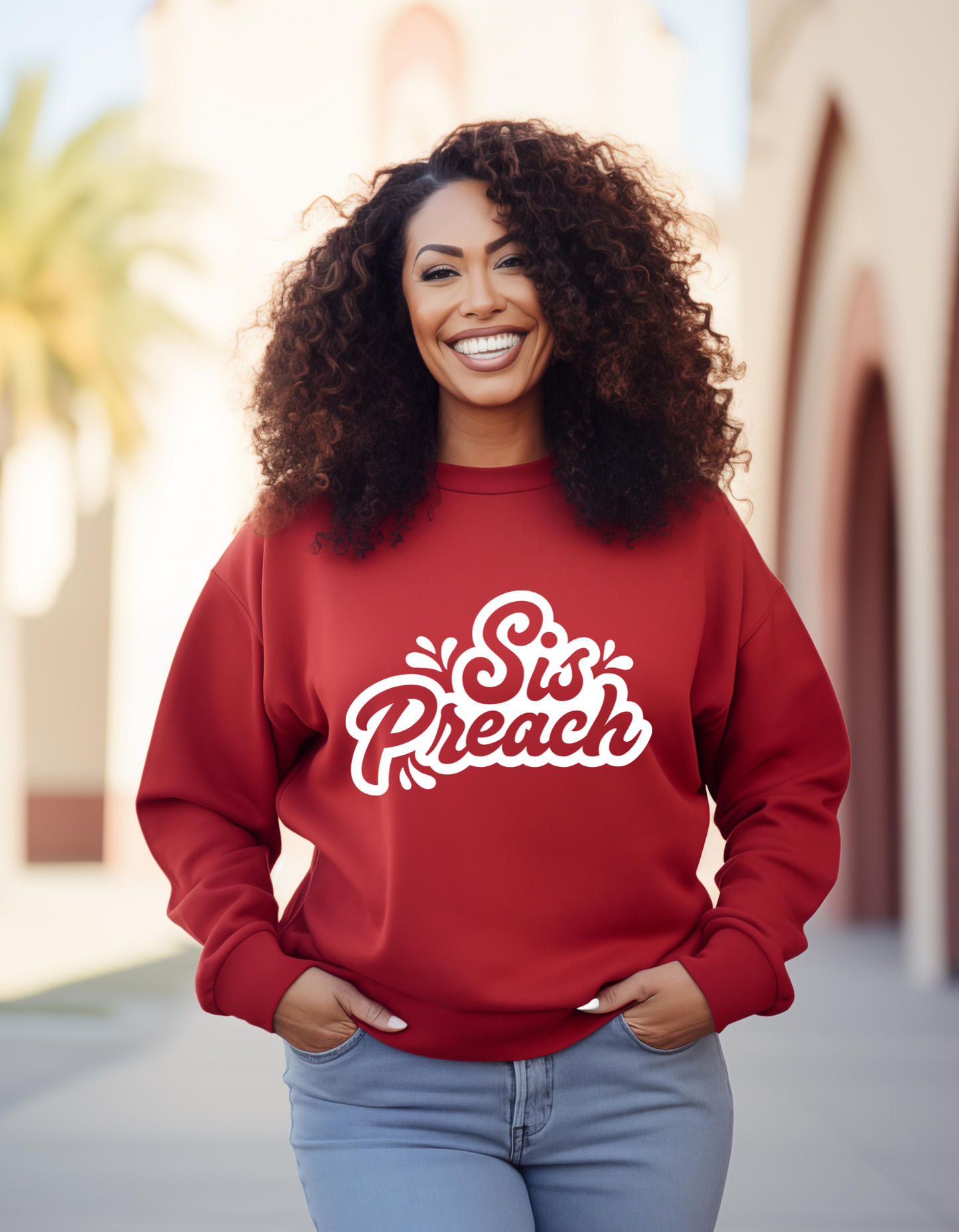 Sis Preach Christian Sweatshirt,