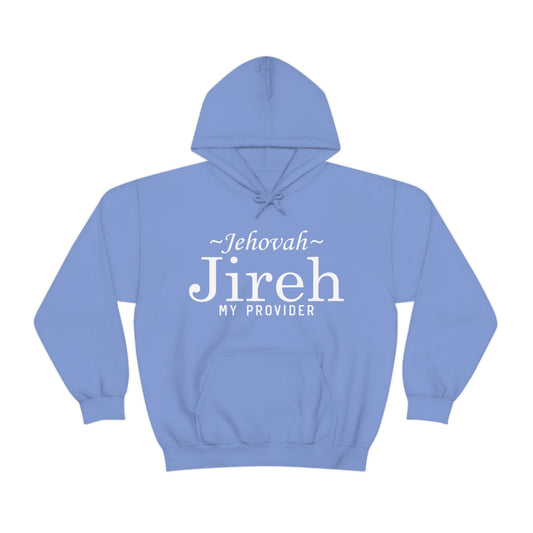 Heavy Blend Hooded Sweatshirt, Jehovah Jireh Unisex Heavy Blend™ Hooded Sweatshirt