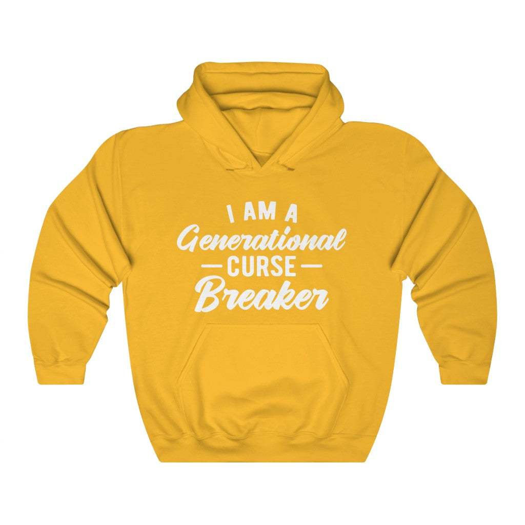 Faith Based Hoodie, I am a generational curse breaker hoodie sweatshirt